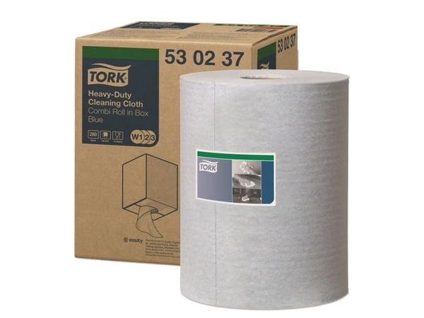 Aftørringsklud Tork Kraftig W1-3 38x32cmx106m 280ark/kar - (280 ark pr. karton)