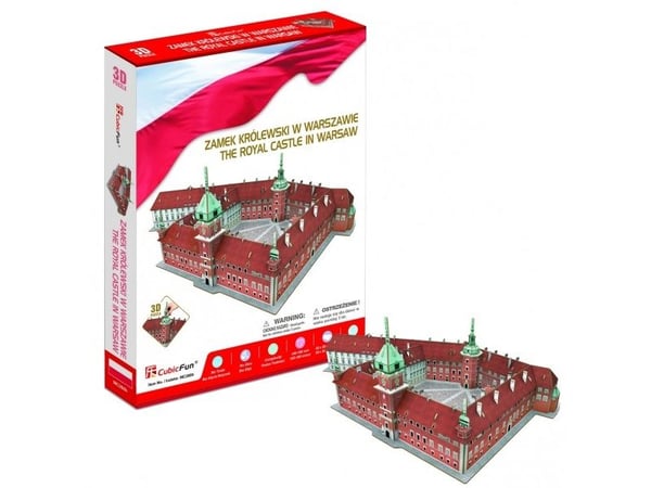 Cubicfun Puzzle 3D Krolewski Castle i Warszawa