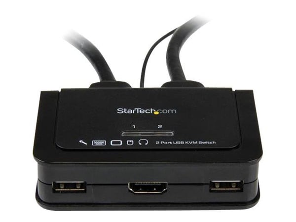 StarTech.com SV211HDUA, 1920 x 1200 pikseliä, Musta