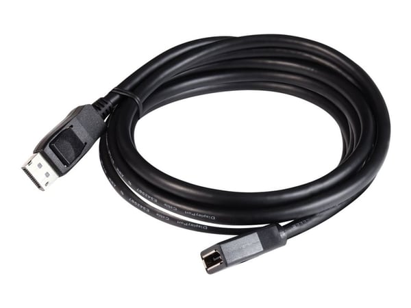 club3D DisplayPort-jatkokaapeli DisplayPort-liitin, DisplayPort-liitäntä 3,00 m Musta CAC-1023 DisplayPort-kaapeli