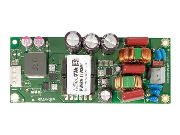 MikroTik PW48V-12V85W - Open-frame - strømforsyning (intern) - ±48 V - 85 Watt