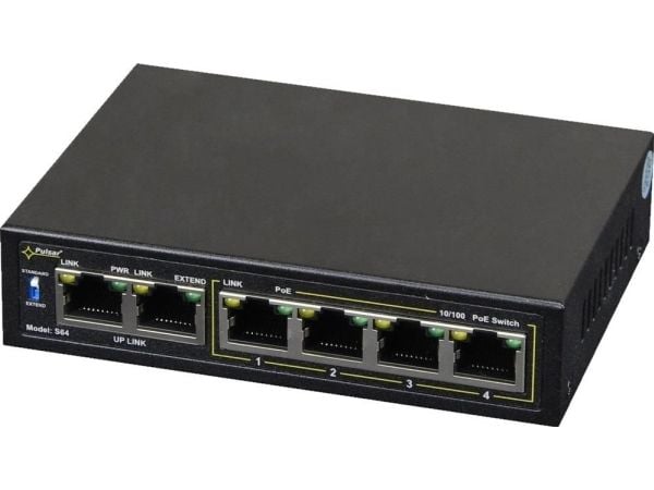 Switch POE 4+2 PULSAR S64