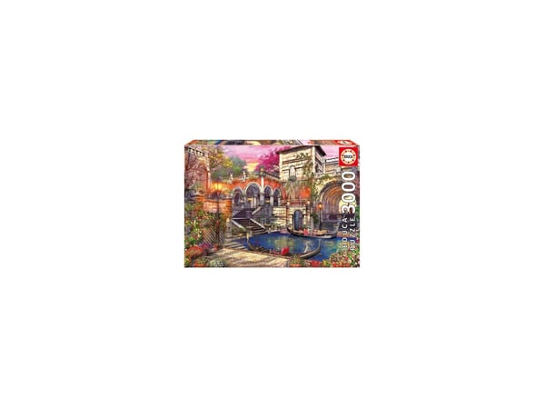 Puzzle 3000 elementtejä, Romanttinen Venetsia