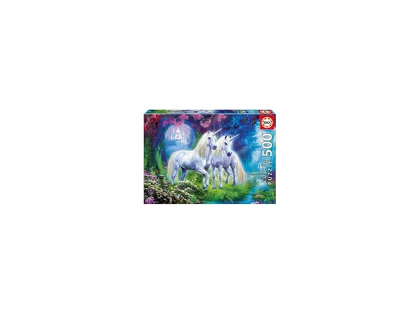 Educa 500 Unicorns in the Forest