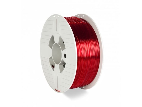 Verbatim - Gjennomsiktig rød - 1 kg - PETG-filament (3D)