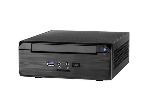 Inter-Tech MW-02 II - SFF - mini-ITX - USB/lyd