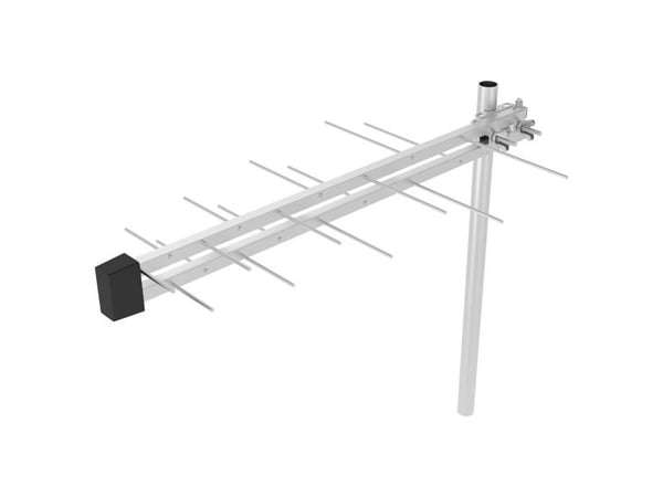 Sencor SDA-612, Utomhus, Grå, 470 - 790 MHz, 10 dBi, Horisontell polarisering, 80000 m