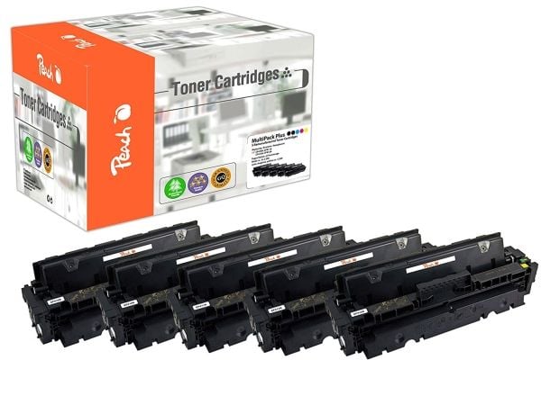 Peach 112094, 2300 sider, 2300 sider, Sort, Cyan, Fiolblå, Gult, 4 stykker