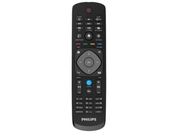 Philips 22AV1505B, TV, IR Langaton, Painikkeiden painaminen, Musta