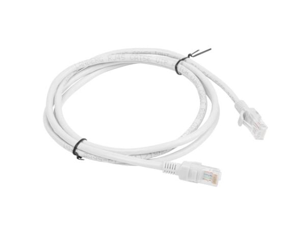 Lanberg - Koblingskabel - RJ-45 (hann) til RJ-45 (hann) - UTP - CAT 6 - flertrådet - grå, RAL 7035