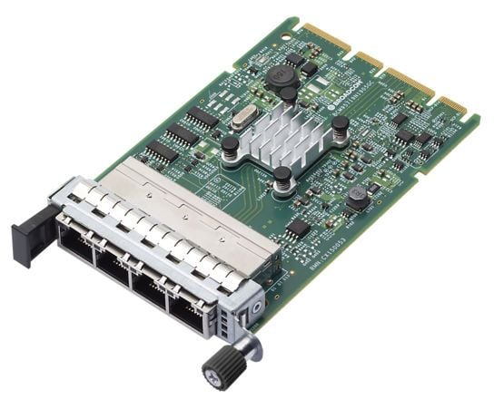 Lenovo ThinkSystem Broadcom 5719 - Nettverksadapter - OCP - Gigabit Ethernet x 4 - for ThinkAgile VX7330-N Appliance; VX75XX Certified Node; ThinkS...