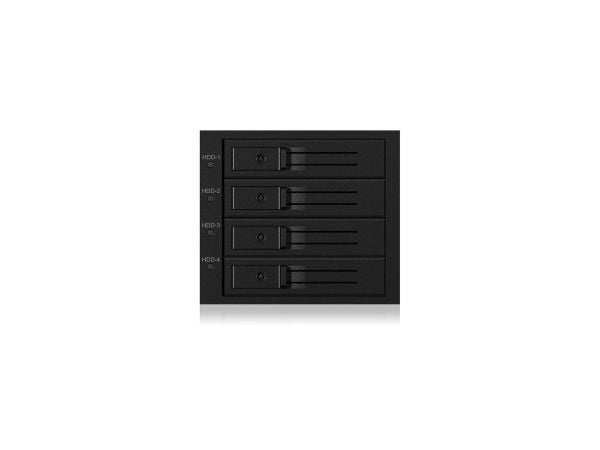 IcyBox backplane 4x SATA/SAS 3,5" HDD – 3x 5,25" + 1x Mini SAS HD