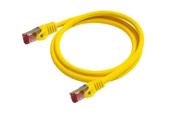 Python 8063PY-005Y, 0,5 m, Cat6, SF/UTP (S-FTP), RJ-45, RJ-45, Gult