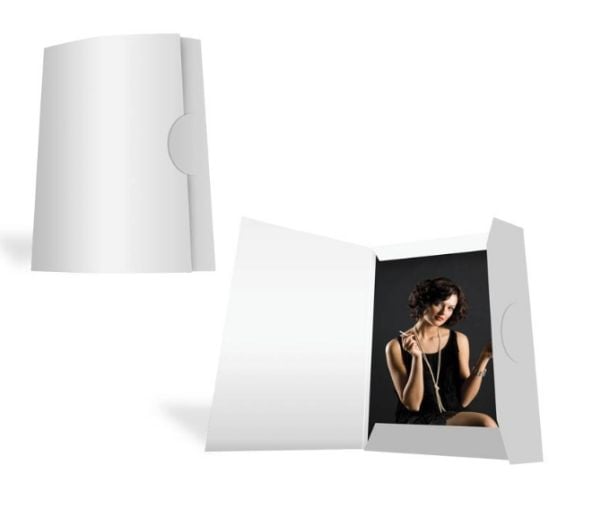 Daiber 09032, Fotoark kartong, Hvit, 130 mm, 180 mm, 100 stykker