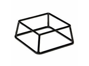 Buffetstander MULTI 18x18x8 cm Gummibelagt Metal Sort,stk