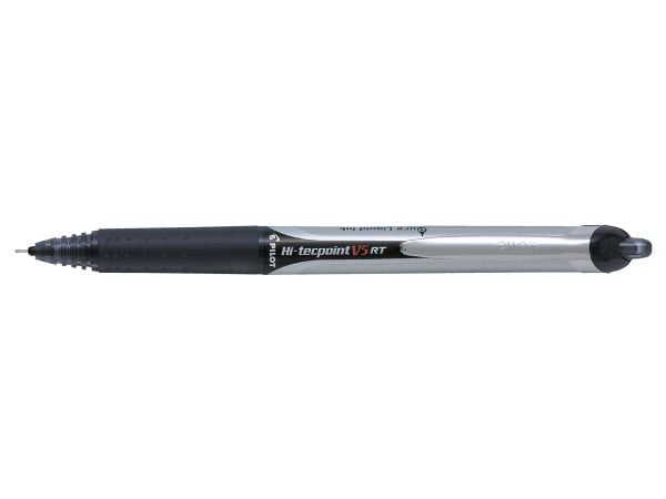 Roller Pilot Hi-Tecpoint V5 RT svart Linjebredd 0,3 mm - (12 st.)