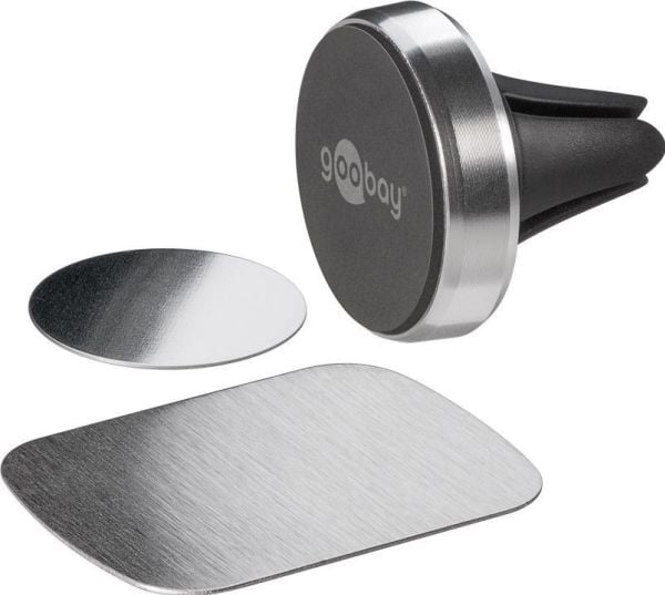 Goobay 38685, Mobiltelefon/smarttelefon, Passiv holder, Bil, Svart