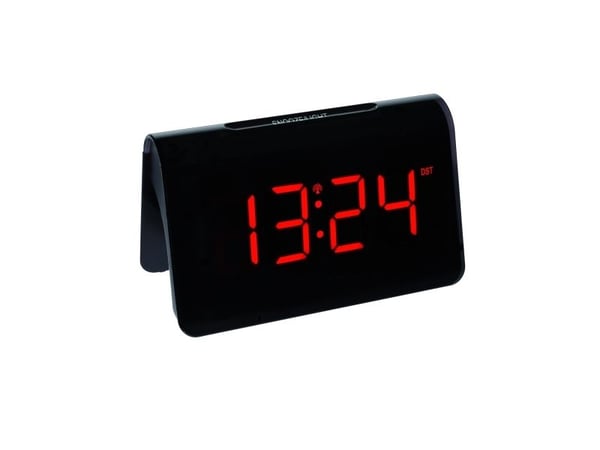 TFA ICON - Alarmklokke - elektronisk - skrivebord - svart