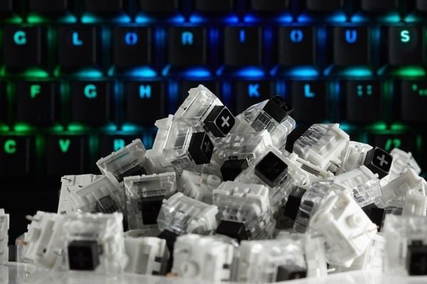 Glorious PC Gaming Race KAI-BLACK, Tastaturbrytere, Sort