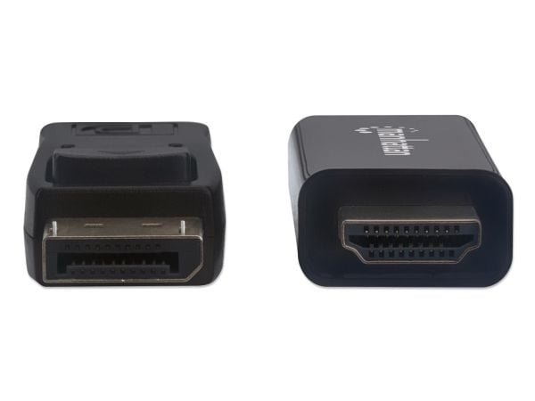 Manhattan 153195, 1 m, DisplayPort, HDMI, Hankjønn, Hankjønn, Rett