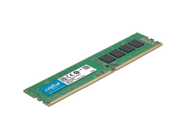Crucial - DDR4 - modul - 8 GB - DIMM 288-pin - 2400 MT/s / PC4-19200 - CL17 - 1.2 V - ikke-bufret - ikke-ECC