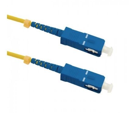 Qoltec - Koblingskabel - SC/UPC-enkeltmodus (hann) til SC/UPC-enkeltmodus (hann) - 3 m - fiberoptisk - simpleks - 9 / 125 micron - G.652D - halogen...