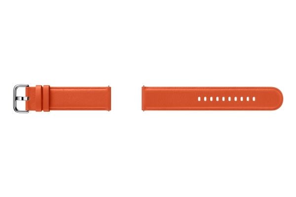 Samsung ET-SLR82, Band, Smartklokke, Oransje, Samsung, Galaxy Watch Active 2, Lær