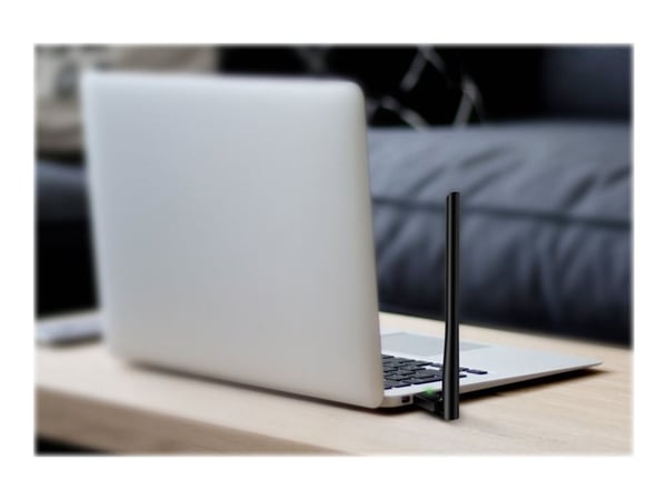 TP-Link Archer T2U Plus, Sisäinen, Langallinen, USB, WLAN, 600 Mbit/s, Musta