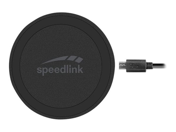 SPEEDLINK PUCK 10 - Trådløs ladepute - 10 watt - Fast Charge - svart