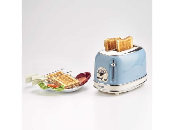 Ariete 155 Vintage - Brødrister - 2 skive - 2 Holdere - celeste