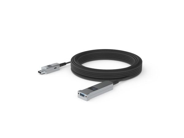 Huddly - USB-kabel - USB-type A (hann) til USB-type A (hunn) - USB 3.1 Gen 1 - 5 m - Active Optical Cable (AOC)