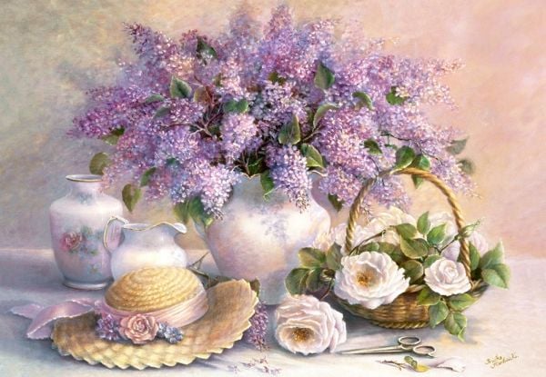 Castorland 1000 EL. blomsterdagen, T.Hardwi (102006)