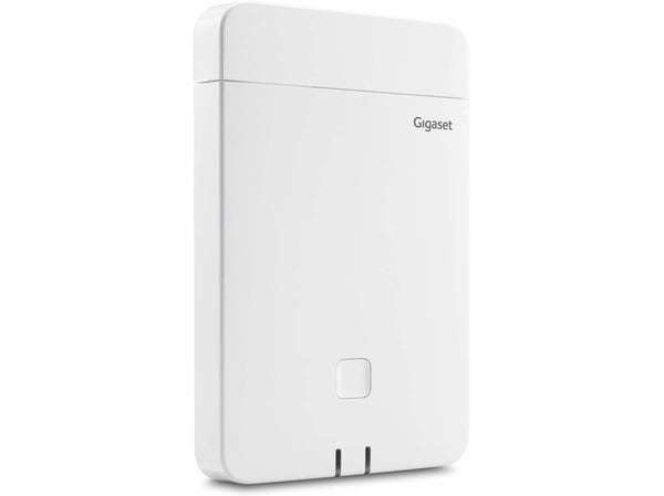 Gigaset N670 IP Pro - Trådløs VoIP-telefonbasisstasjon - IP-DECT\GAP\pnCAP - treveis anropskapasitet - SIP, RTP, SRTP, SDP, SIPS - polhvit SF9063