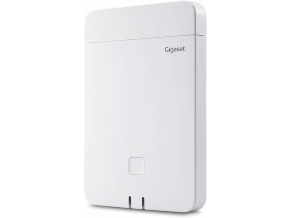 Gigaset N670 IP Pro - Trådløs VoIP-telefonbasisstasjon - IP-DECT\GAP\pnCAP - treveis anropskapasitet - SIP, RTP, SRTP, SDP, SIPS - polhvit SF9063