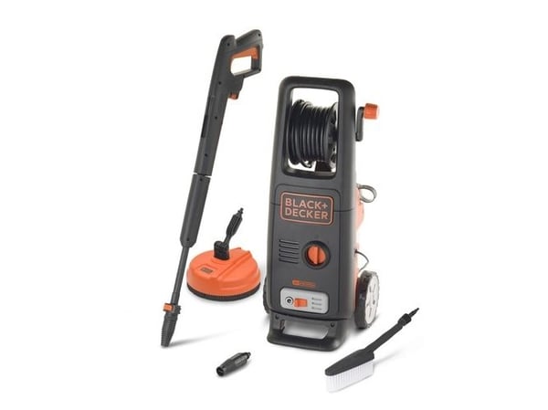 Black & Decker BXPW1700PE, Rett opp, Elektrisk, 6 m, Høyt trykk, Svart, Oransje, 420 l/t