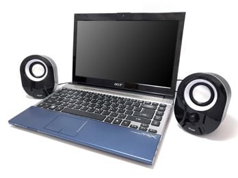 Equip 245333, 2.0 kanaler, Koblet med ledninger (ikke trådløs), 3 W, 80 - 20 Hz, 40 O, Sort, Hvit