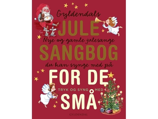 Gyldendals julesangbok - med lydpanel | Gyldendal | Språk: Dansk