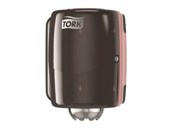 Dispenser Håndklæderulle Tork M2 Centerfeed rød/sort