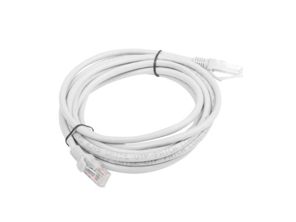 Lanberg - Koblingskabel - RJ-45 (hann) til RJ-45 (hann) - UTP - CAT 6 - formstøpt, uten hindringer, flertrådet - grå, RAL 7035