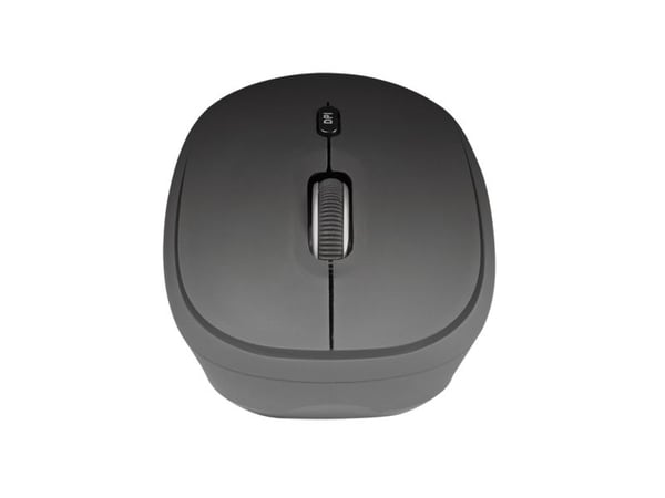 LogiLink ID0193, Høyre hendt, Optisk, RF kabel-fri, 1600 DPI, Sort
