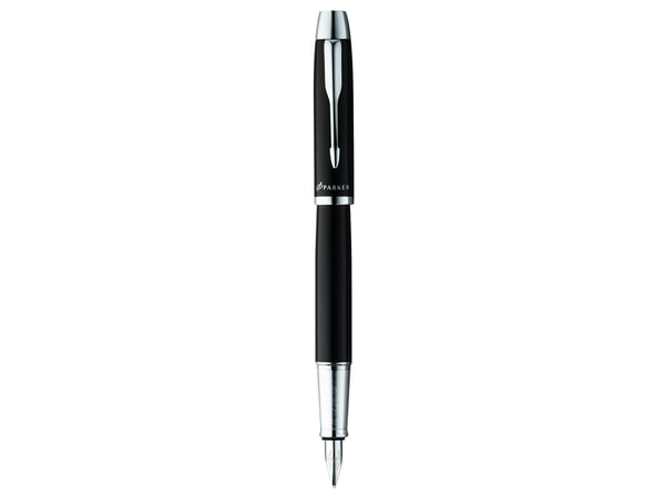 Parker 2093215, Sort, Sølv, 2 stykker, Kulepenn + fyllepenn
