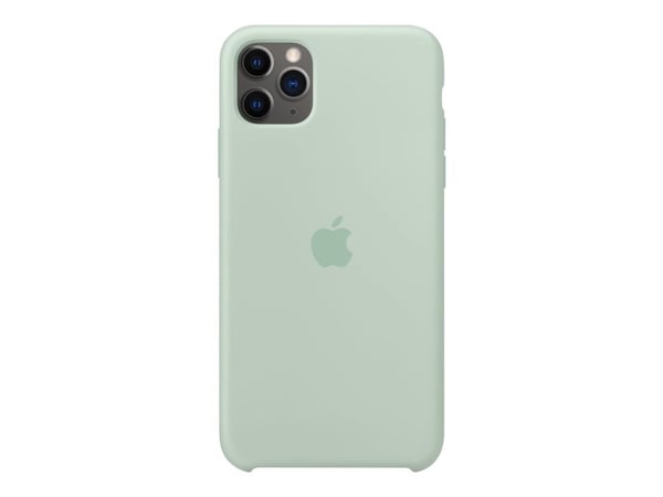 Apple - Baksidedeksel for mobiltelefon - silikon - beryll - for iPhone 11 Pro Max