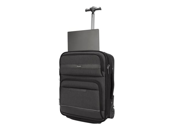 Targus CitySmart Compact Under-Seat Roller - Stående - grå, svart - 12" - 15.6"