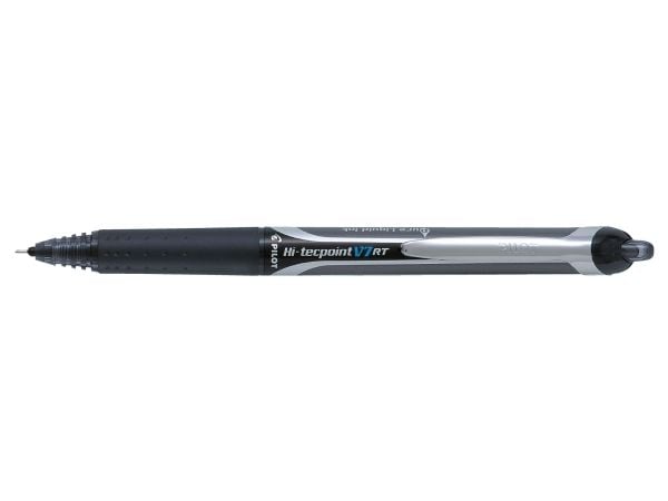 Rulla Pilot Hi-tecpoint V7 RT musta viivanleveys 0,4mm - (12 kpl)