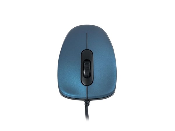 Modecom MC-M10S, Molempikätinen, Optinen, USB A-tyyppi, 1000 DPI, Sininen