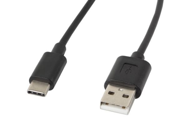 Lanberg CA-USBO-10CC-0018-BK USB cable 1.8 m 2.0 USB A USB C Black