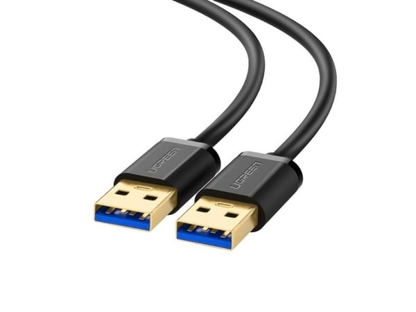 Ugreen 10370, 1 m, USB A, USB A, USB 3.2 Gen 1 (3.1 Gen 1), Svart