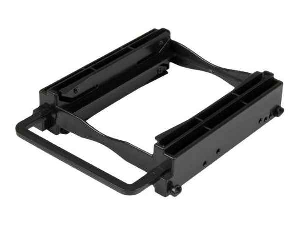 StarTech.com Dual 2.5" SSD/HDD Mounting Bracket for 3.5" Drive Bay - To--Less Installation - 2-Drive Adapter Bracket for Desktop Computer (BRACKET2...