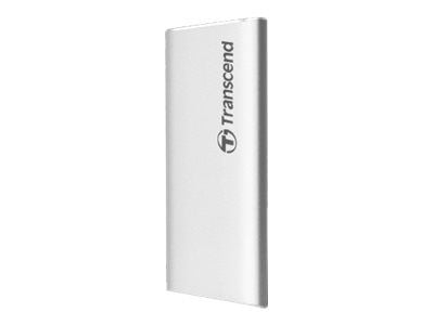 Transcend ESD240C - SSD - 480 GB - ekstern (bærbar) - M.2 - USB 3.1 Gen 2 (USB-C kontakt) - sølv