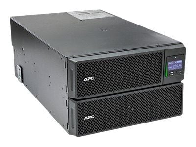 APC Smart-UPS SRT 10000VA RM - UPS (kan monteres i rack) - AC 230 V - 10 kW - 10000 VA - Ethernet 10/100, USB - utgangskontakter: 14 - 6U - svart -...
